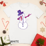 Dabbing Snowman Shirt Snow Man Dab T-shirt
