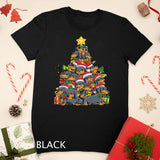 Dachshund Christmas Tree Dog Xmas Gift Santa Boys Kids Girls Premium T-Shirt