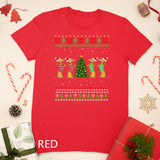 Dachshund Dog Christmas Ugly Sweater Dachshund Xmas Gift Long Sleeve T-Shirt