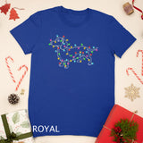 Dachshund Dogs Tree Christmas Shirt Xmas Gifts For Pet Dog Lover T-Shirt