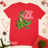 Dinosaur Christmas Shirt Fa Ra Rawr Tree Rex Boys Xmas Gift T-Shirt