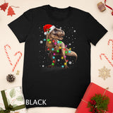Dinosaur T-rex Tree Christmas Sweater Xmas Pet Dino Trex T-Shirt