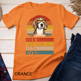 Dog Vintage Best Beagle Dad Ever Gifts Lover T-Shirt