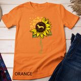 Doxie Mom Sunflower Dachshund Lover Gifts Dog Mom Mama T-shirt