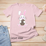 Easter Bunny egg Leopard print Cute Easter Bunny Costume T-Shirt