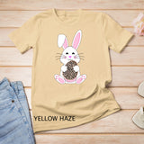 Easter Bunny egg Leopard print Cute Easter Bunny Costume T-Shirt