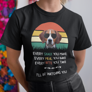 Every snack you make dog Treeing walker coonhound vintage T-Shirt