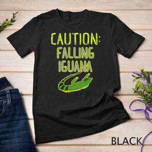 Falling Iguana Freeze Funny Florida T-Shirt