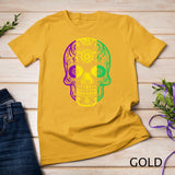 Fat Tuesday T shirt - Mardi Gras Skull T-Shirt
