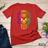 Fat Tuesday T shirt - Mardi Gras Skull T-Shirt