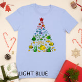 Fish Lovers Sea Beach Aquatic Christmas Tree Xmas Decor T-Shirt