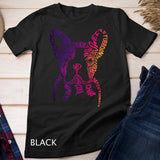 French Bulldog Typography shirt Word Art Frenchie Dog Gift T-Shirt
