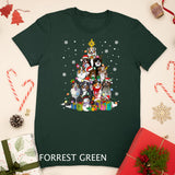 Funny Australian Shepherd Dog Christmas Tree Xmas Pajamas T-Shirt