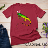 Funny Easter Bunny Iguana T-Shirt For Lizard Lovers Shirt