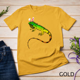 Funny Easter Bunny Iguana T-Shirt For Lizard Lovers Shirt