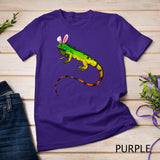 Funny Easter Bunny Iguana T-Shirt For Lizard Lovers Shirt