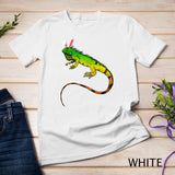 Funny Easter Bunny Iguana T-Shirt For Lizard Lovers Shirt