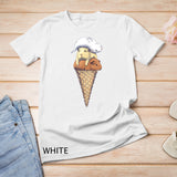 Funny Guinea Pig Ice Cream T-Shirt