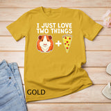 Funny Guinea Pig Pizza Lover Furry Potato Piggy T-Shirt