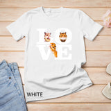 Funny I Love Hamsters Gift Cute Hamster Pet Lover Hamster T-Shirt
