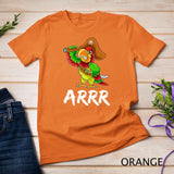 Funny Pirate Parrot With Sabre Halloween Costume Premium T-Shirt