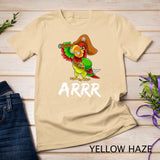 Funny Pirate Parrot With Sabre Halloween Costume Premium T-Shirt