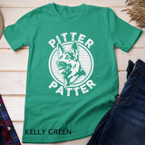 Funny Pitter Patter Dog German Shepherd Dog Rescue Woof T-Shirt