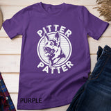 Funny Pitter Patter Dog German Shepherd Dog Rescue Woof T-Shirt
