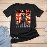 Funny Retro Japanese Dogzilla Scottish Terrier T-Shirt