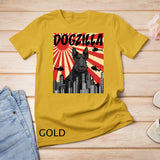 Funny Retro Japanese Dogzilla Scottish Terrier T-Shirt