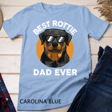 Funny Rottweiler Dad Design For Men Grandpa Rottie Dad Quote T-Shirt