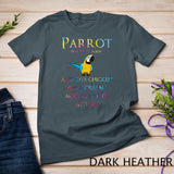 Funny Tie Dye Pet Parrot Definition Macaw T-Shirt