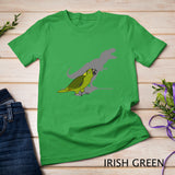 Funny dinosaur Birb, T-rex Yellow Naped Amazon Parrot T-Shirt