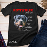 Funny Rules For The Owner Of A Rottweiler T-Shirt