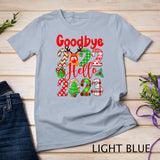Goodbye 2022 Hello 2023 Happy New Year Funny Christmas Xmas T-Shirt