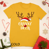 Granny Deer Family Matching Christmas Reindeer Party T-Shirt