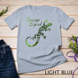 Green Lounge Lizard T-Shirt Gecko Iguana Shirt