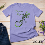 Green Lounge Lizard T-Shirt Gecko Iguana Shirt