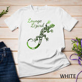 Green Lounge Lizard T-Shirt Gecko Iguana Shirt