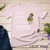 Green Quaker Shirt, One Quaker Parrot Bird Change Your Life T-Shirt