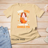 Guinea Pig Girl Kids Girls Guinea Pigs T-Shirt