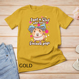 Guinea Pig Shirt Pigs Tshirt Just A Girl Who Loves Gift Tee