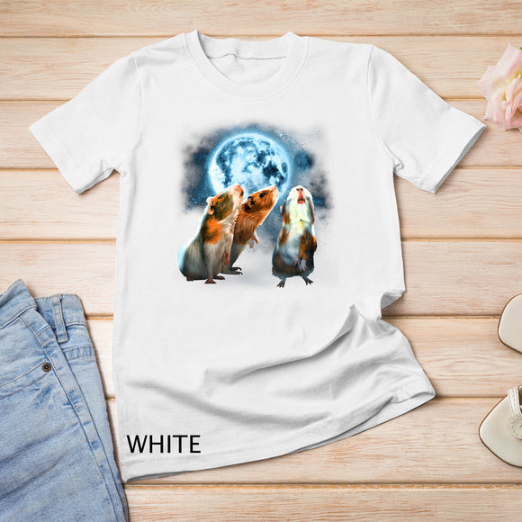 Guinea Pigs Howling at the Moon Shirt - Funny Guinea Pig T-Shirt