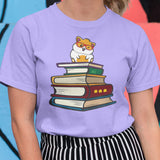 Hamster and Book Shirt Hamster Lover T-shirt