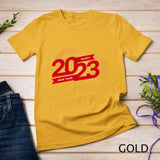 Happy New Year 2023 Colorful Matching Family New Year Party T-Shirt