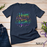 Happy New Year 2023 Tie Dye NYE Years Eve Party Family T-Shirt