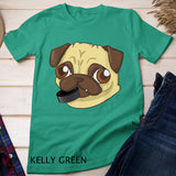 Hockey Pug Shirt Cute Pug Dog Lover T-Shirt
