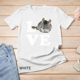 I Love My Chinchilla Shirt - Chinchillin Pet Lovers Gift T-shirt