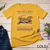 I Raise A Tiny Dinosaur Funny Bearded Dragon Reptile Lizard T-shirt