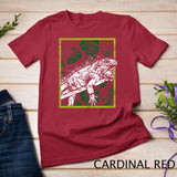 Iguana - Iguana and Plant  T-Shirt